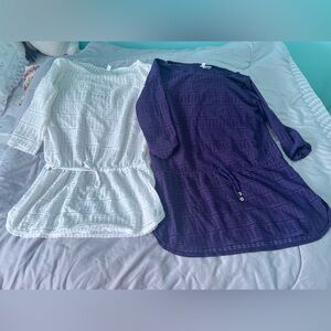 Anne Cole swimwear cover up both size small